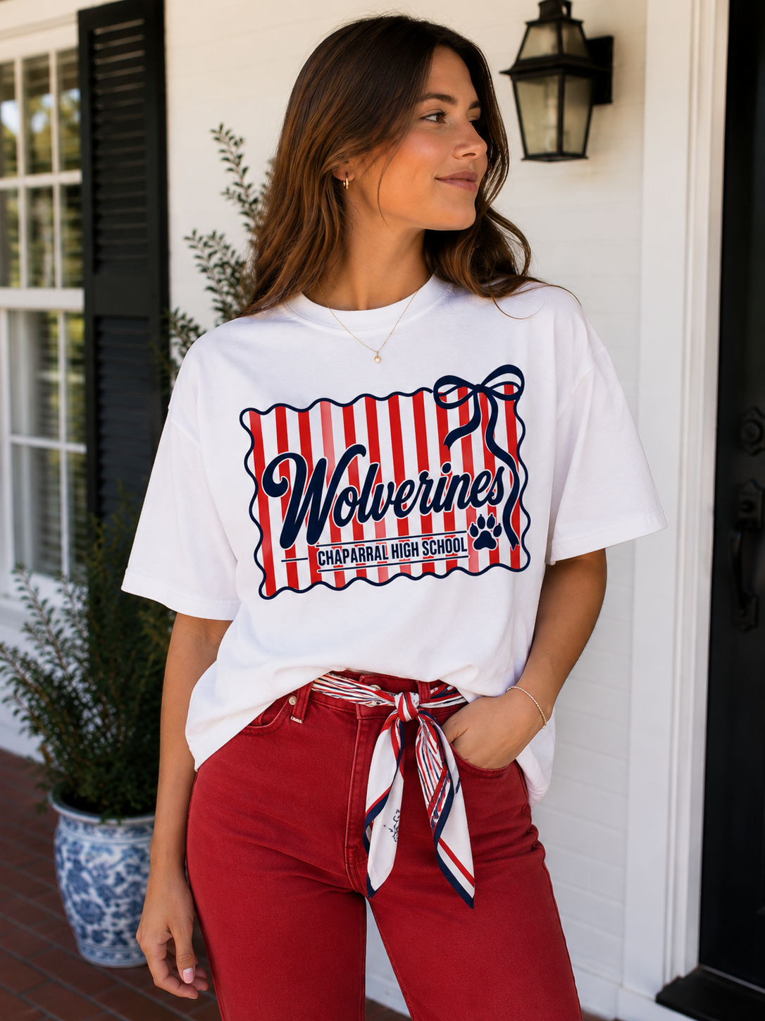 Chaparral Preppy Wolverine Tee