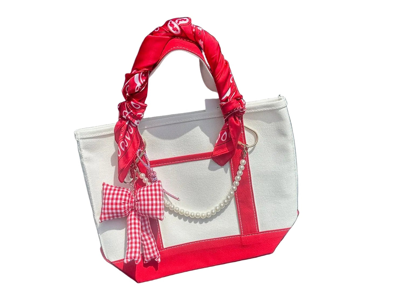 CC Poms Custom Tote Bag
