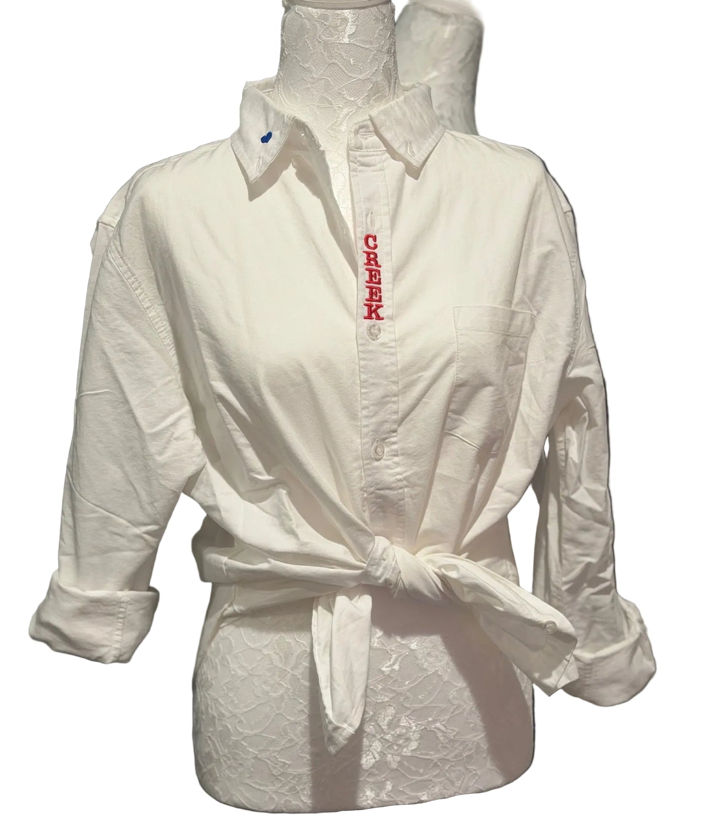 Classic White Button-Up