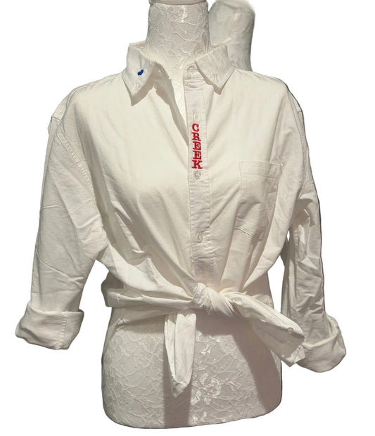 Classic White Button-Up