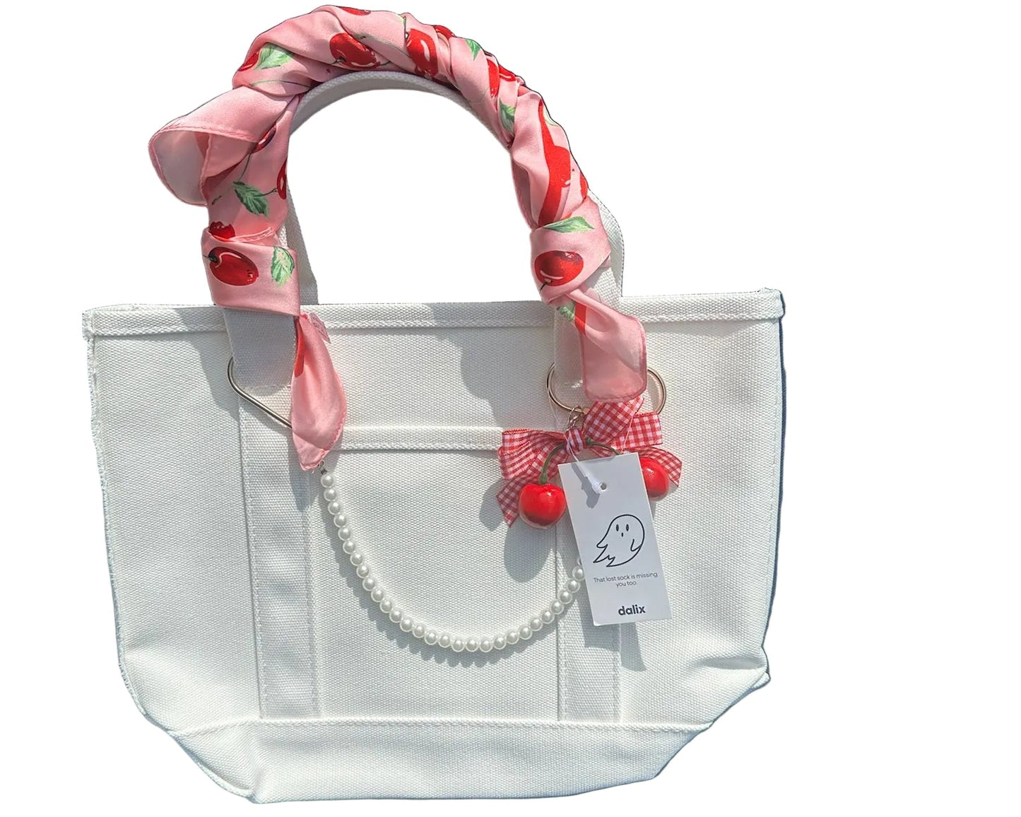 CC Poms Custom Tote Bag