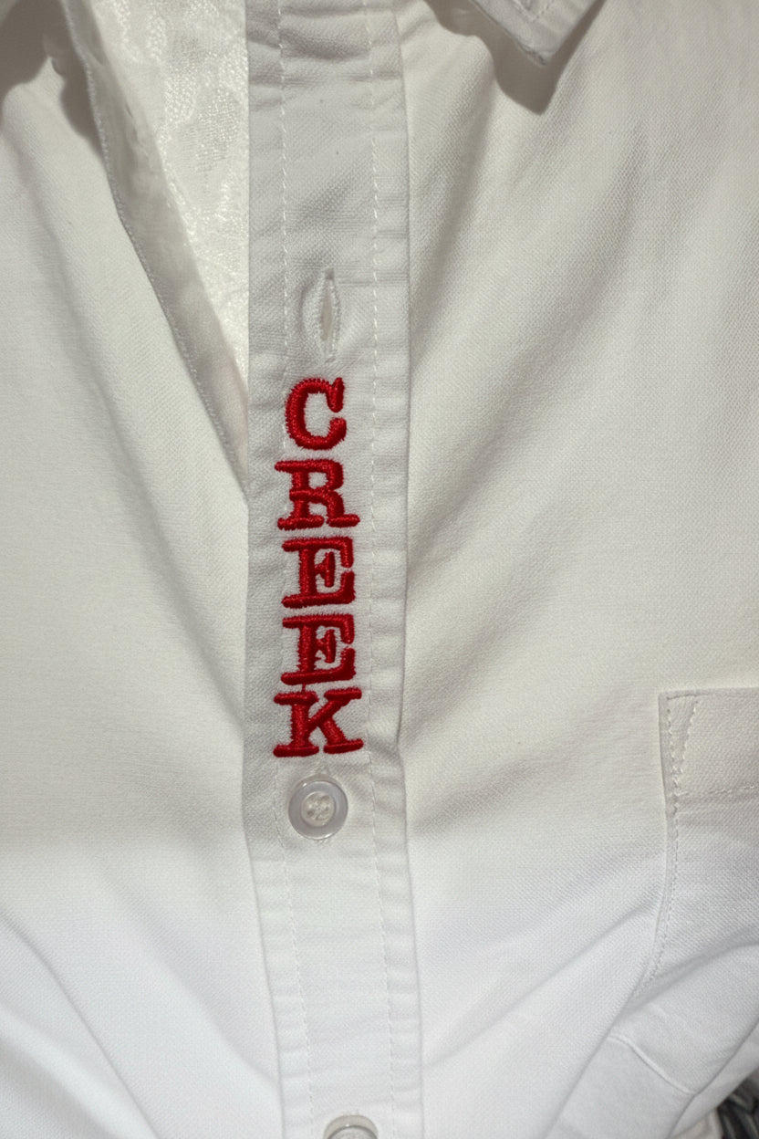 Classic White Button-Up