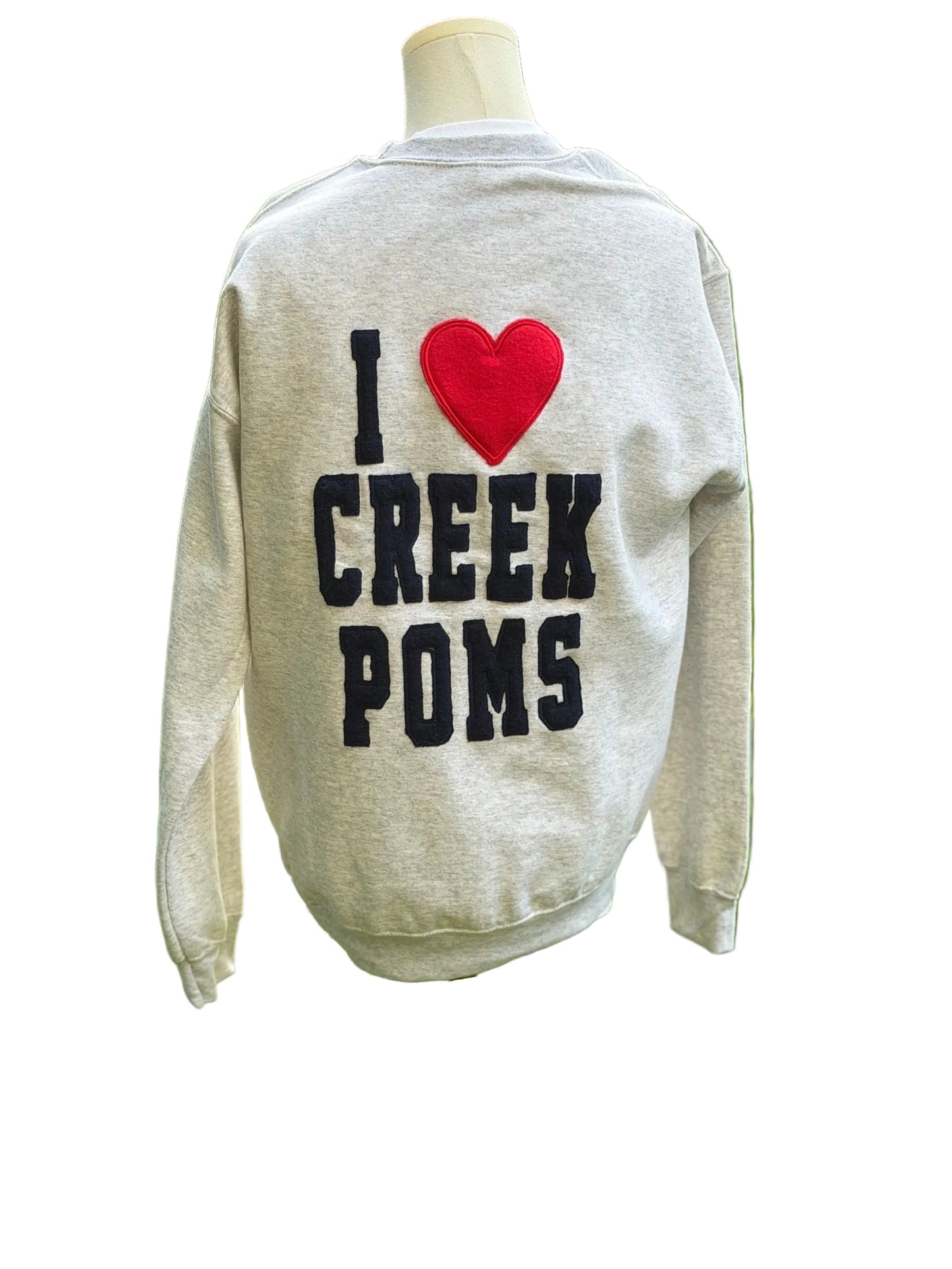 I ❤️ Creek Poms Crewneck