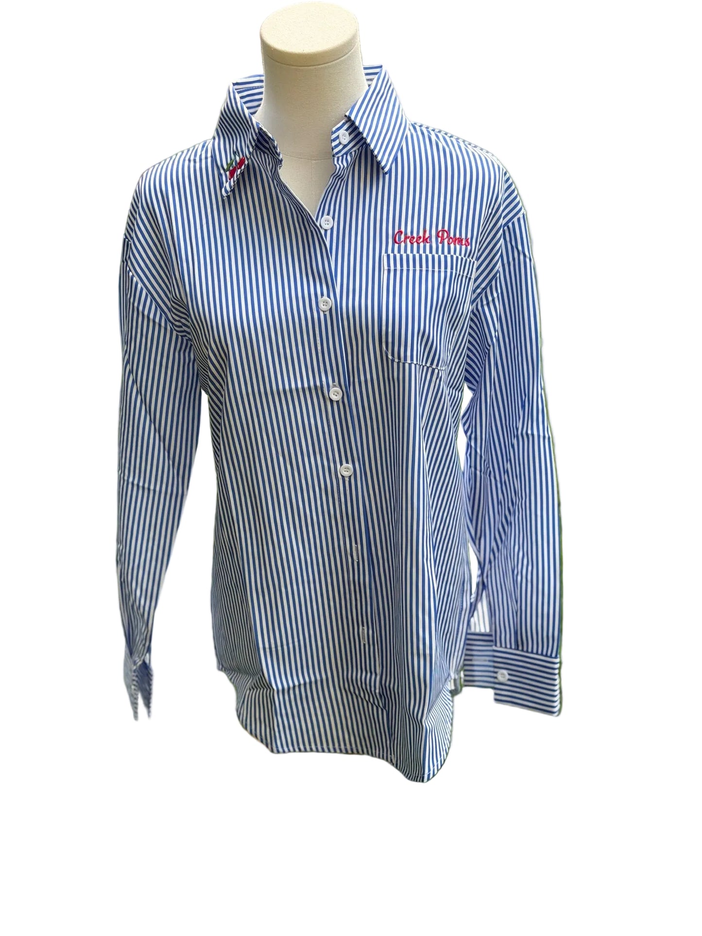Classic Striped Button Down